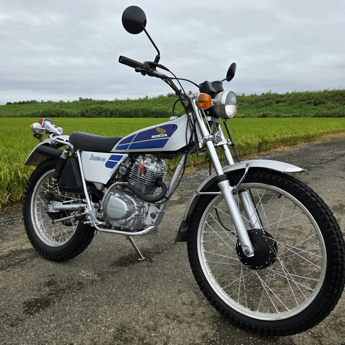HONDA TL125 バイアルス イーハトーブ 純正 マフラー エキパイ ホンダ