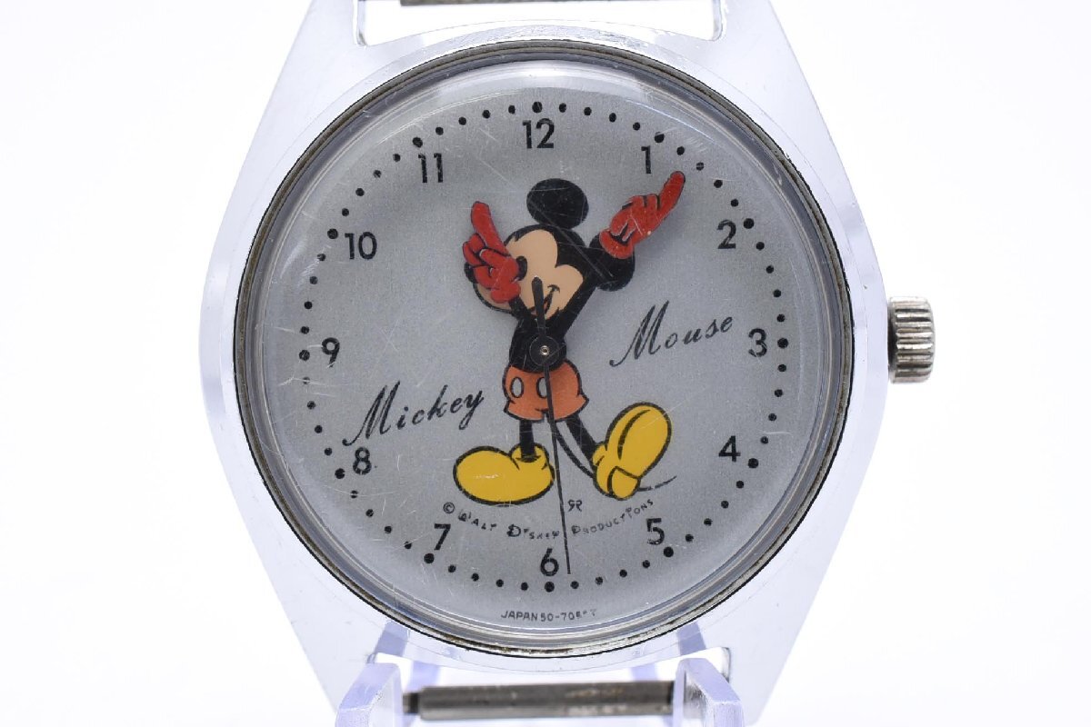 N10546 SEIKO セイコー ALBA アルバ V243-0060 Disney ミッキーマウス