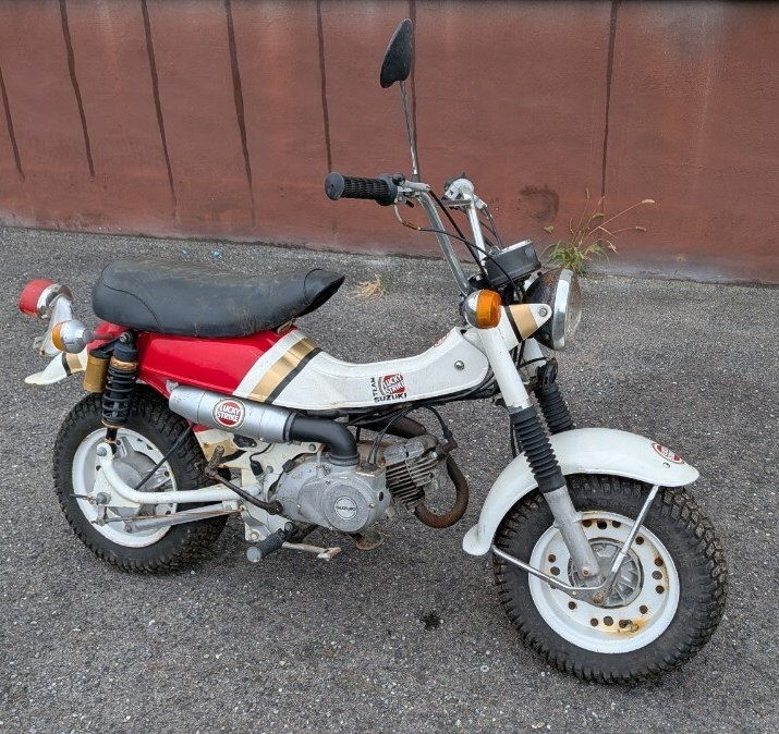 SUZUKI スズキ バンバン90 VanVan90 初期型 1971年式 昭和46年式 2スト