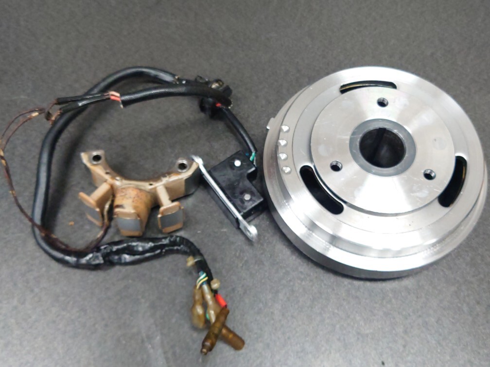 キジマ当時物？ Z400FXポイントカバー&ジェネレーターカバーセット