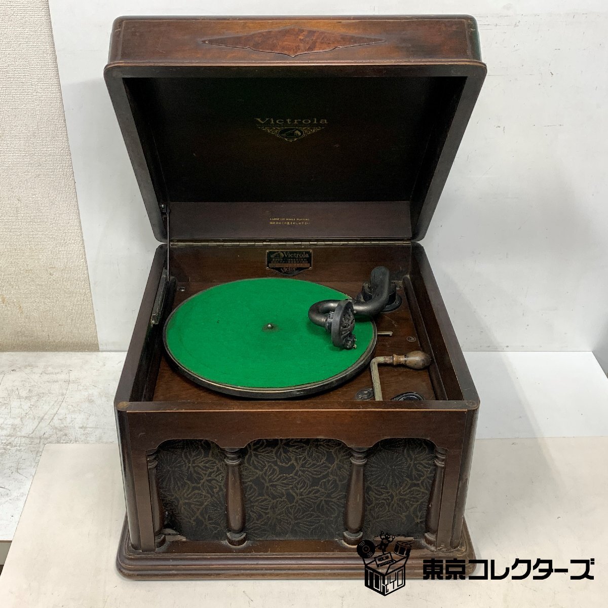 1920年代 希少品】Victrola J1-50 43532 ビクトローラ 卓上型蓄音機