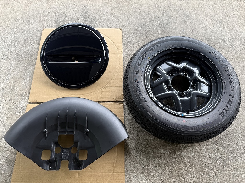 傷や汚れあり】MercedesBenz ベンツ 純正軍用スペアタイヤホイール