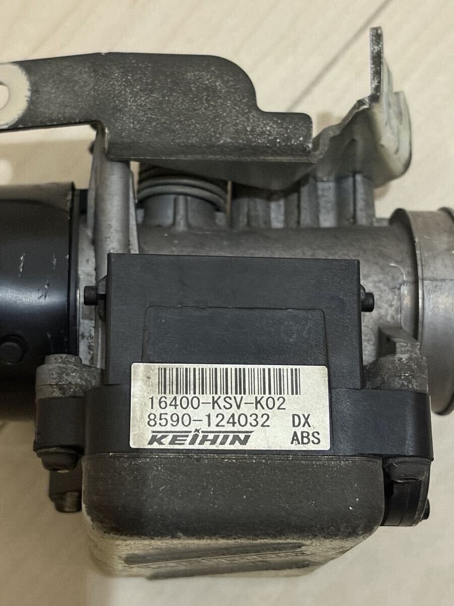 フォルツァ MF08 純正スロットルボディ 動作OK ○ の落札情報詳細