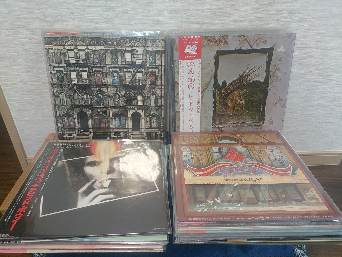 ○ 100円～ 名盤多数 洋楽 ロック中心 レコードまとめて59枚セット