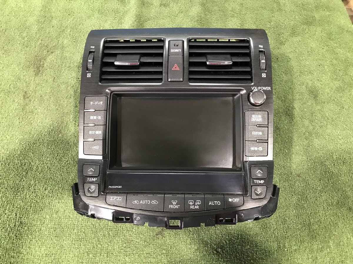 中古】TOYOTA JZS155 クラウンロイヤルサルーン マルチナビモニター