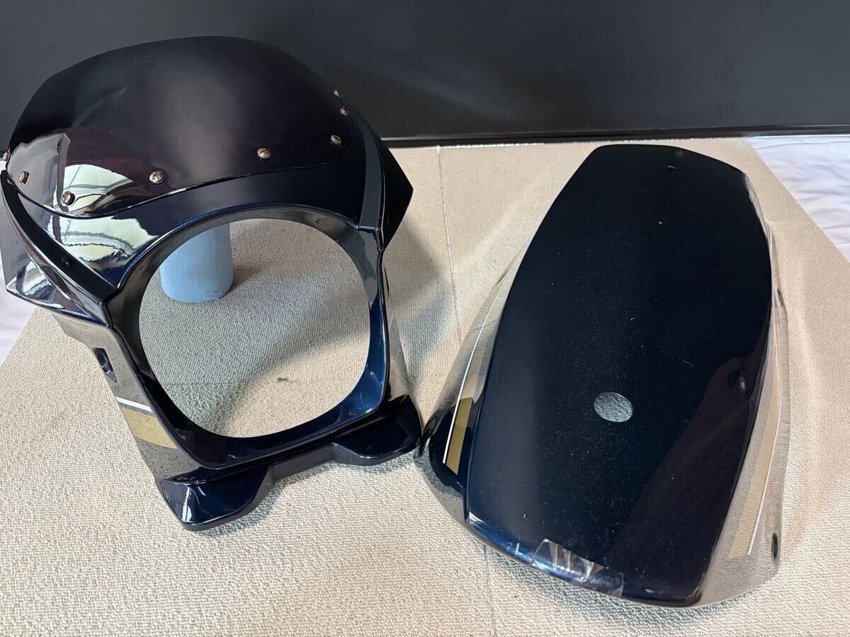 中古】SR400[48社外AAA FRPアンダーカウル スリーエー]検SR500｝Dの
