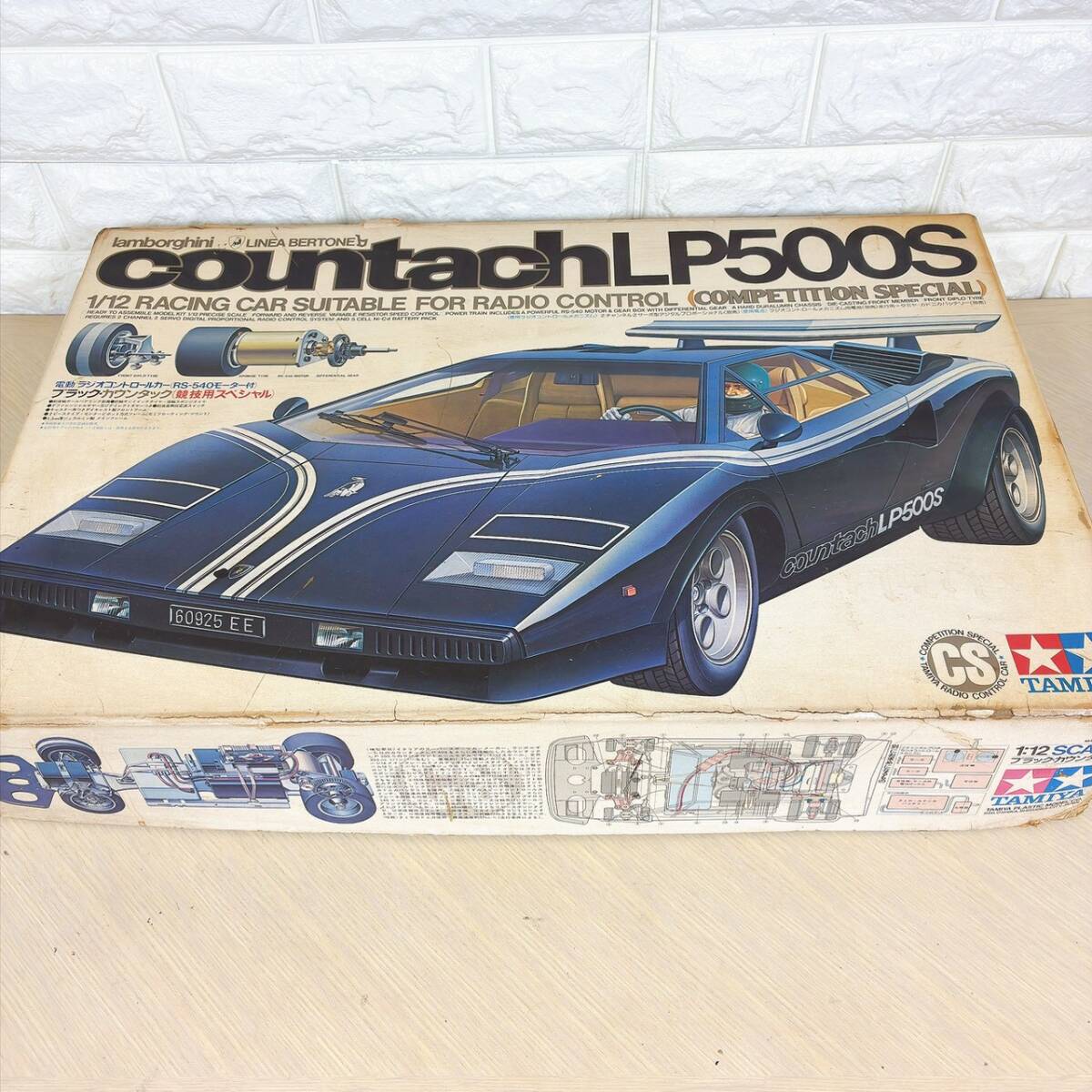 当時物】 絶版 希少 タミヤ 1/12 カウンタック LP500S ラジコン