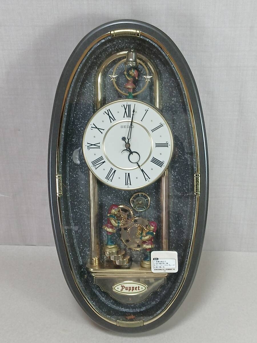 中古】SEIKO Puppet RE521S セイコー からくり時計 中古の落札情報詳細
