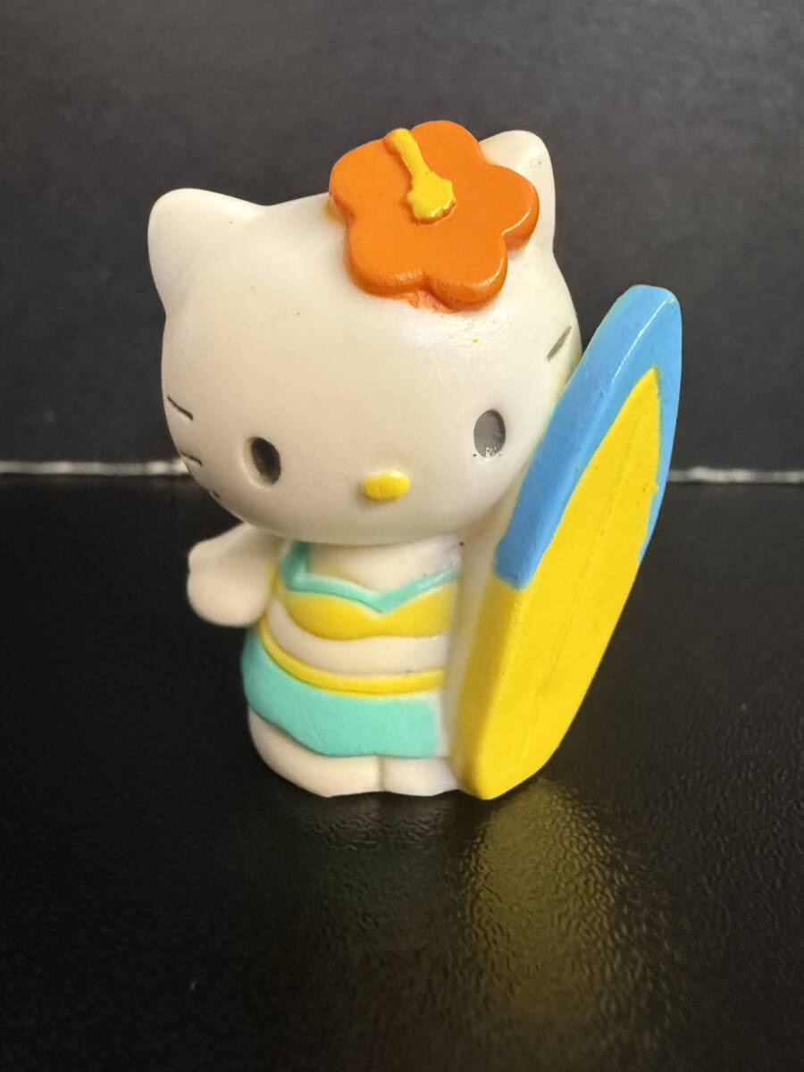 激レア♪レトロ☆1999年ハイビスカスキティちゃんロープ付浮き輪100