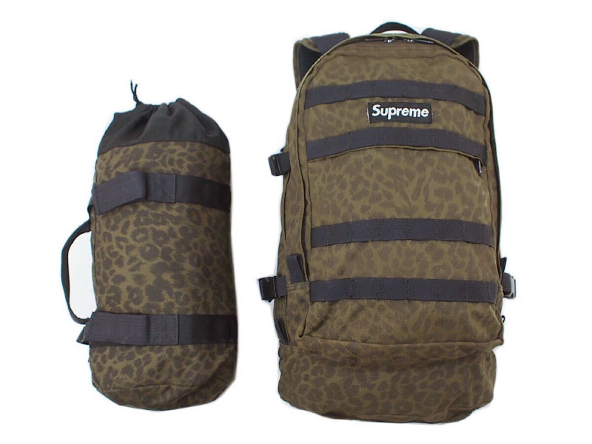 Supreme ナップサック ボックスロゴ レッド 赤 シュプリーム BOXロゴ