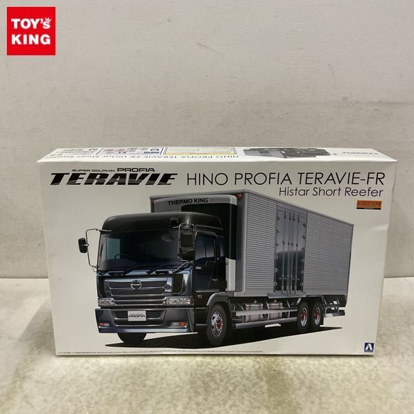 アオシマ 1/32 日野 プロフィアテラヴィ デコトラ デカ箱ダンプ 完成品