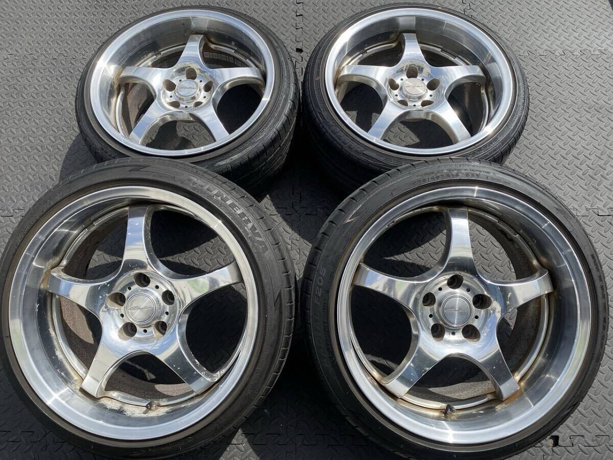 ENKEI サーキュラー GTA 17インチ 8J +34 PCD114.3 5H 215/50R17 4本