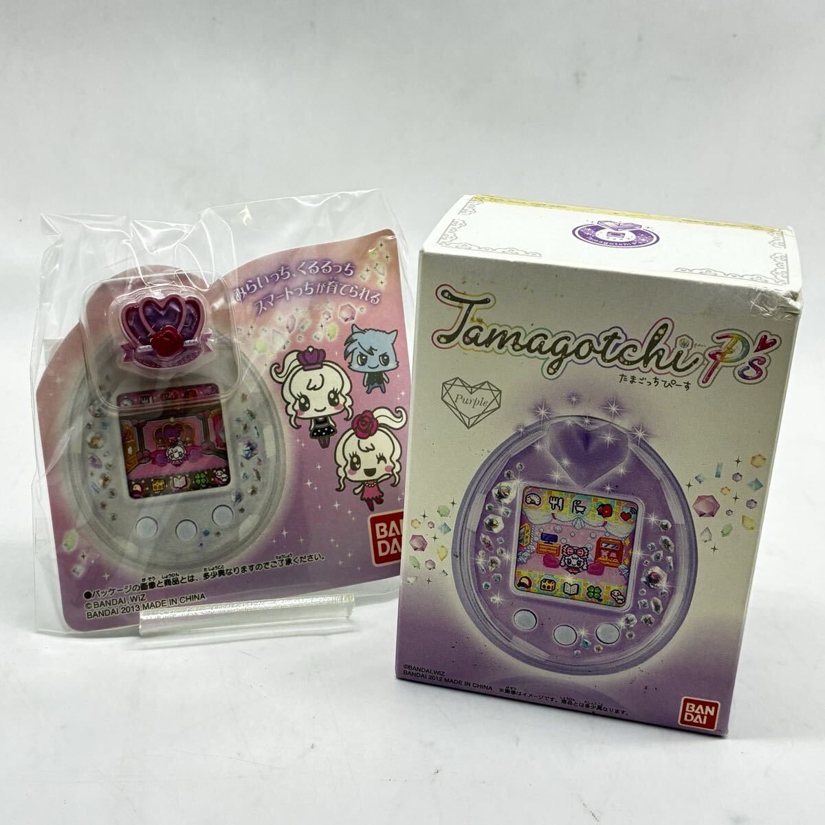 たまごっちピース Tamagotchi p's ブルー たまデコピアス ミラクライズ