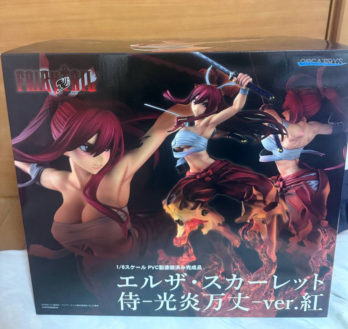 新品】FAIRY TAIL フェアリーテイル エルザ・スカーレット 抱き枕