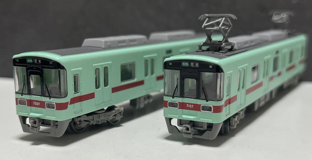 電動可動・照明付き】 西鉄（西日本鉄道）天神大牟田線の電車の方向幕