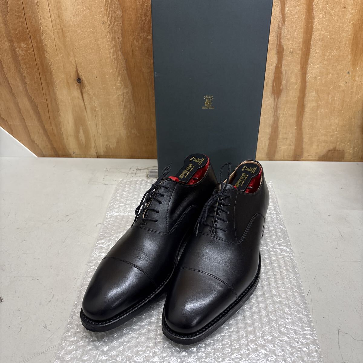 SCOTCH GRAIN スコッチグレイン匠シューレス ストレートチップ 25.5 
