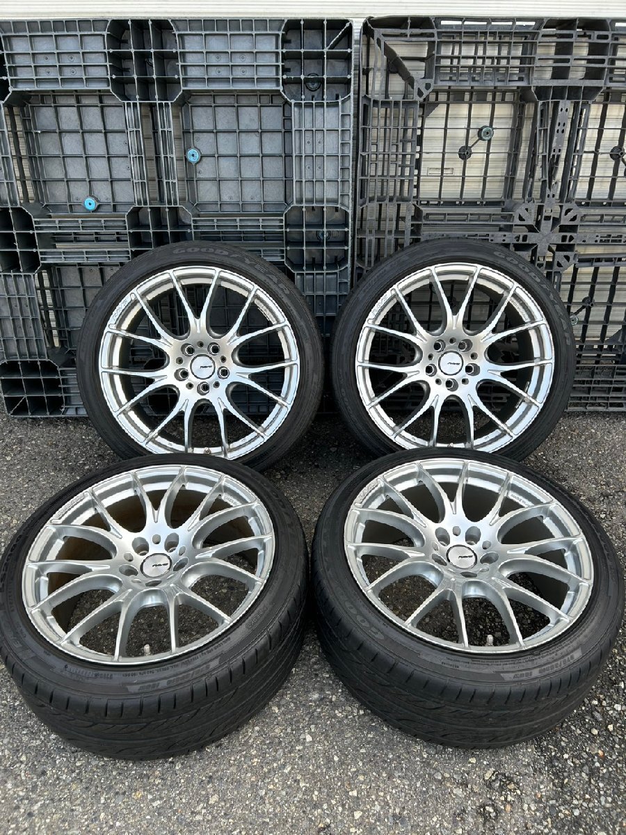 RAYS レイズ HOMURA ホムラ2×7 19インチ8.5J+45 5H 114.3 245/46R19