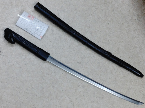 鎖鎌】時代 鎖がま かま 螺鈿細工 忍者武器道具の落札情報詳細 - Yahoo