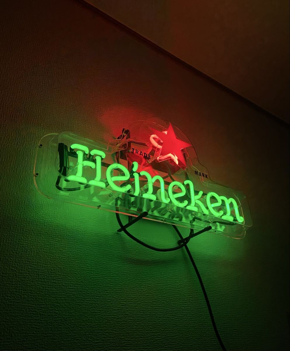 希少！ Heineken ハイネケン ネオンサイン ライト おしゃれ 人気