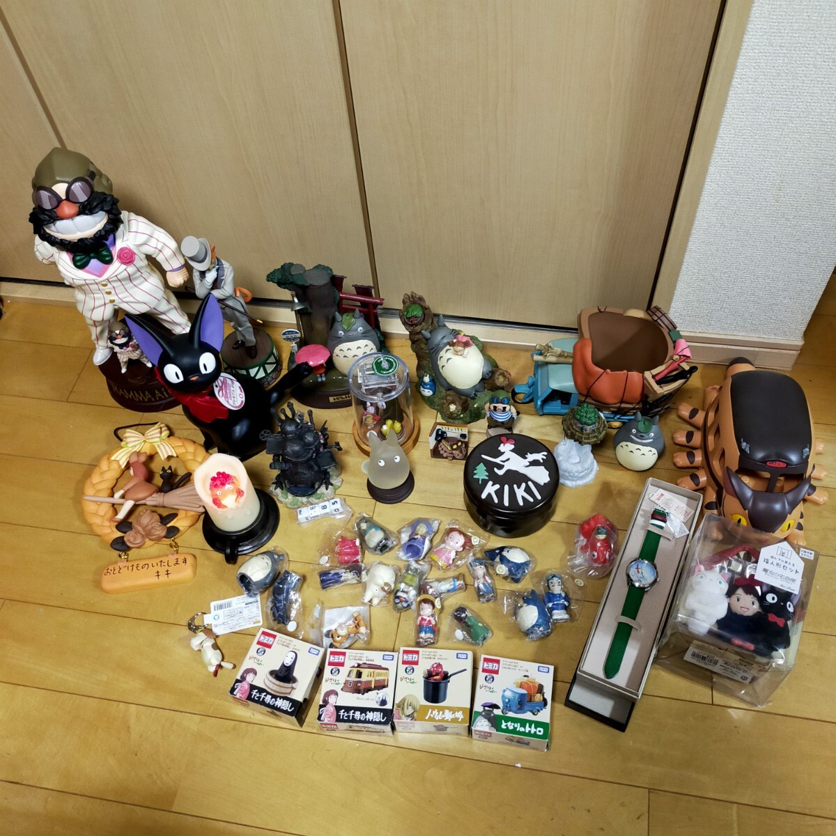 激レア？希少？スタジオジブリ指人形色々大量セット♪飾りケース付き