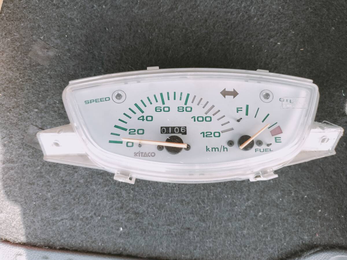 新品】新品 未使用☆キタコ☆4スト/FI ジョグ/JOG ZR 120km メーター
