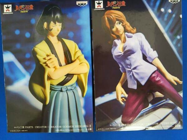 ルパン三世 Part5 Creator Creator2 Aタイプ通常カラーバージョン 4体セット ルパン三世 次元大介 石川五ェ門 峰不二子 の落札情報詳細 ヤフオク落札価格情報 オークフリー スマートフォン版