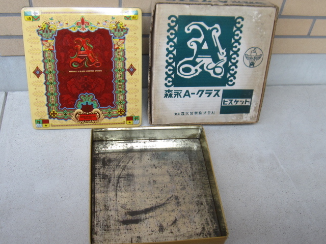 中古 Morinaga Manna 森永マンナ 昭和 レトロ ビスケット 缶 の落札情報詳細 ヤフオク落札価格情報 オークフリー スマートフォン版