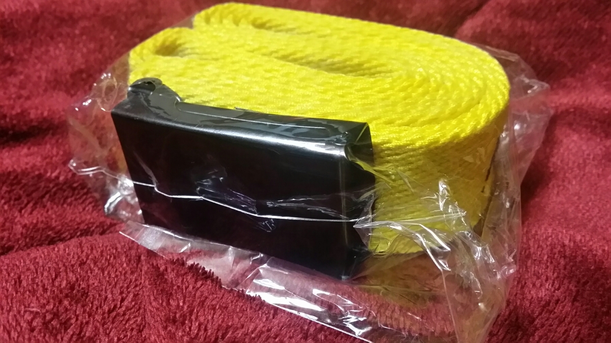 【未使用】即決 新品 NOISEMAKER RED APHELION GI BELT 黄色 YELLOW ノイズメーカー ベルト NOISE