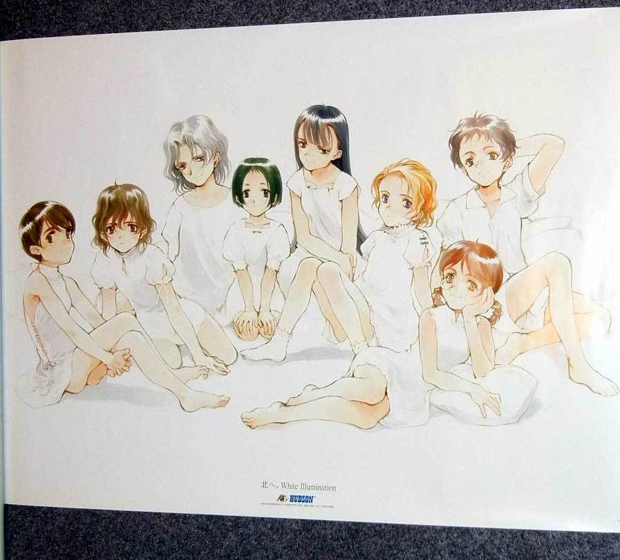 未使用Hudson 北へ。White Illumination ポスター