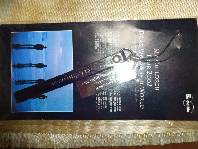 新品】新品希少品 Mr.Children ミスチル ストラップ TOUR2002 ツアー