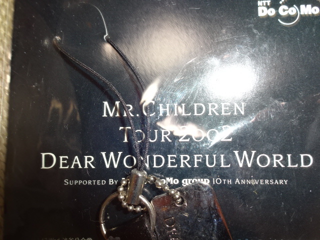 新品】新品希少品 Mr.Children ミスチル ストラップ TOUR2002 ツアー