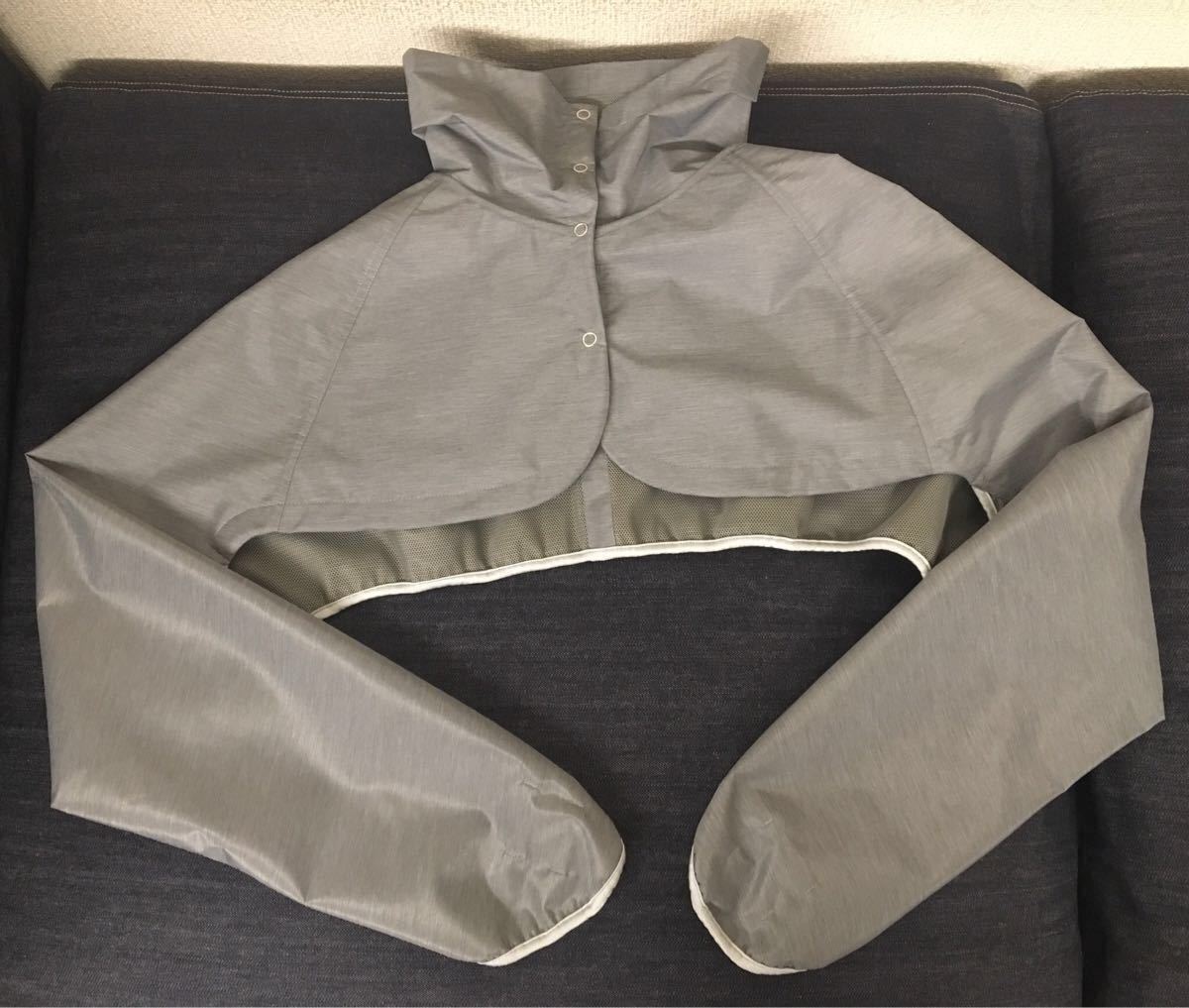 サンバリア100　ショートジャケット　フロストグレー ショート・ジャケット｜完全遮光アウター｜サンバリア100 | 完全遮光