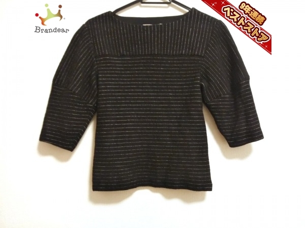 アリスオリビア Alice Olivia 七分袖カットソー 黒 白 レディース ストライプ ボーダー トップス の落札情報詳細 ヤフオク落札価格情報 オークフリー スマートフォン版