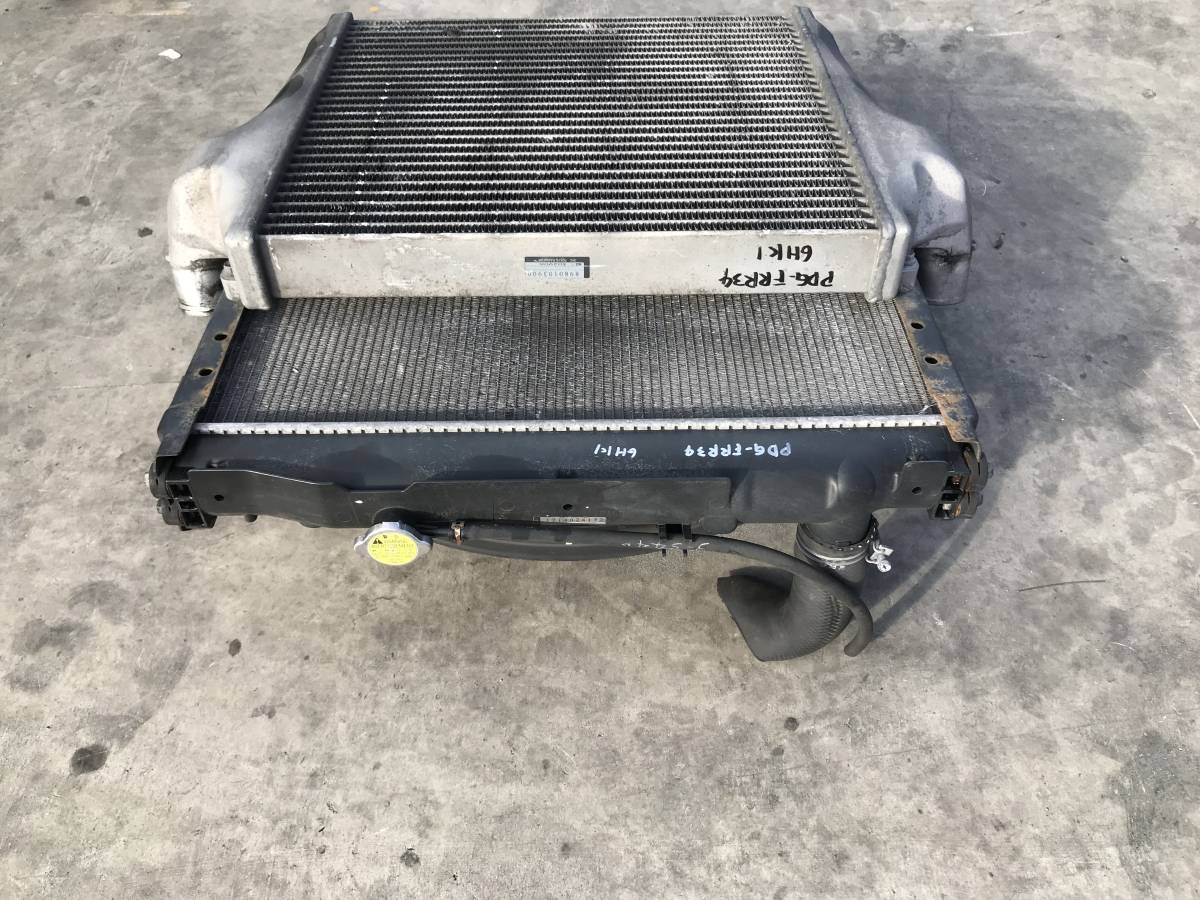 Ird01いすゞ フォワード Pdg Frr34t2 ラジエター インタークーラー ファンシュラウド 6hk1 Isuzu の落札情報詳細 ヤフオク落札価格情報 オークフリー スマートフォン版