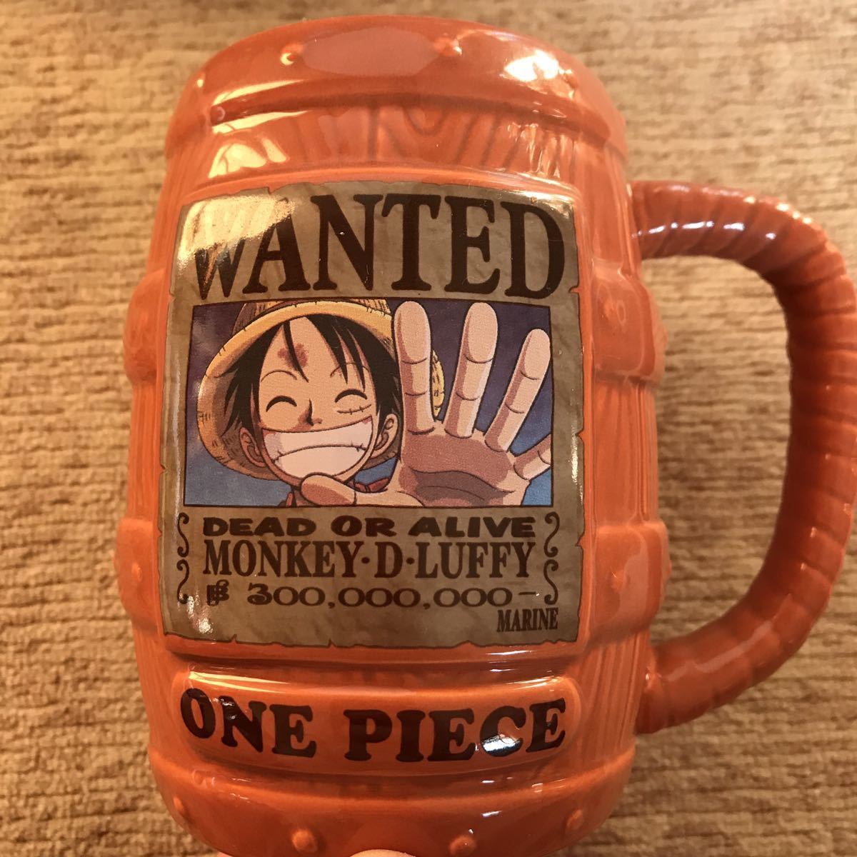 新品 入手困難 非売品 One Piece 樽型マグカップ ルフィ チョッパー アミューズメント専用景品 新品未使用品 の落札情報詳細 ヤフオク落札価格情報 オークフリー スマートフォン版