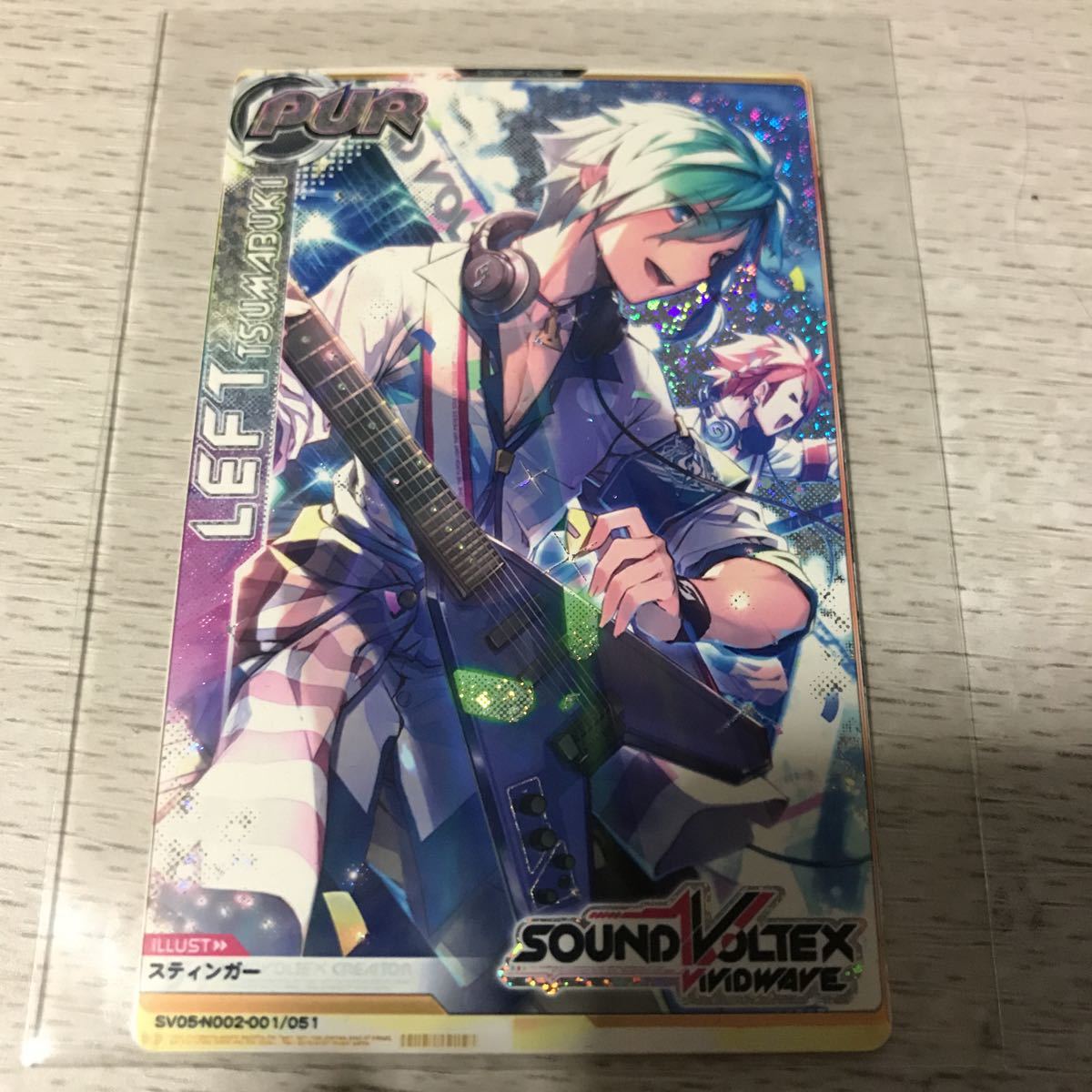 送料無料 レフト Pur カードコネクト 嬬武器烈風刀 Card Connect スティンガー Sv05 N002 001 051 Sound Voltex Vivid Wave の落札情報詳細 ヤフオク落札価格情報 オークフリー スマートフォン版
