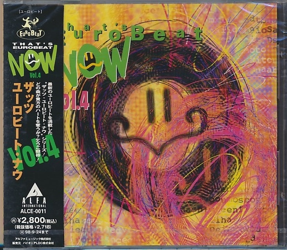新品】CD○That's Eurobeat Now Vol.4 未開封 ザッツ・ユーロビート