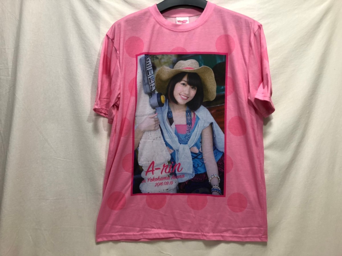 Ss ももいろクローバーz ももクロ あーりん Ayaka Nation 16 Xlサイズ ピンク 中古品 の落札情報詳細 ヤフオク落札価格情報 オークフリー スマートフォン版