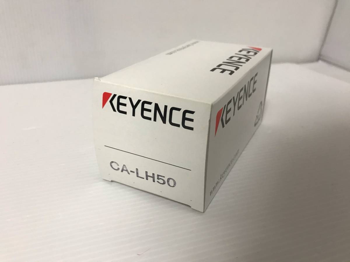 【送料無料】【動作確認済・美品】キーエンス KEYENCE CA-LH50 高解像度・低ディストーションレンズ 50mm 高解像度・低ディストーションレンズ⁄耐環境レンズ CA-LA CA-LH□P