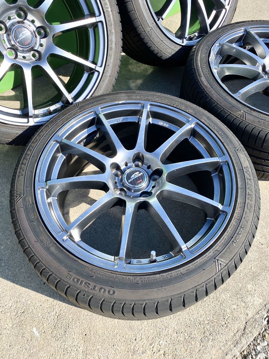 エーテックA-TECH schneider シュナイダー 18インチ アルミホイール