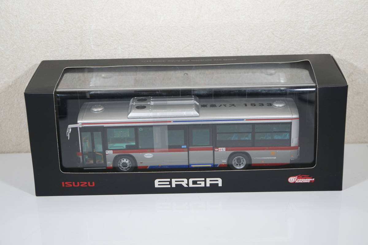 新品】1円～！貴重 非売品 新品未開封 1/43 いすゞ エルガ 東急バス 