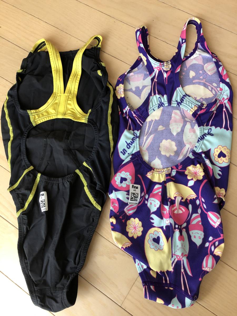 Speedo 競泳水着 女の子 140 中古2枚 Finaマーク の落札情報詳細 ヤフオク落札価格情報 オークフリー スマートフォン版