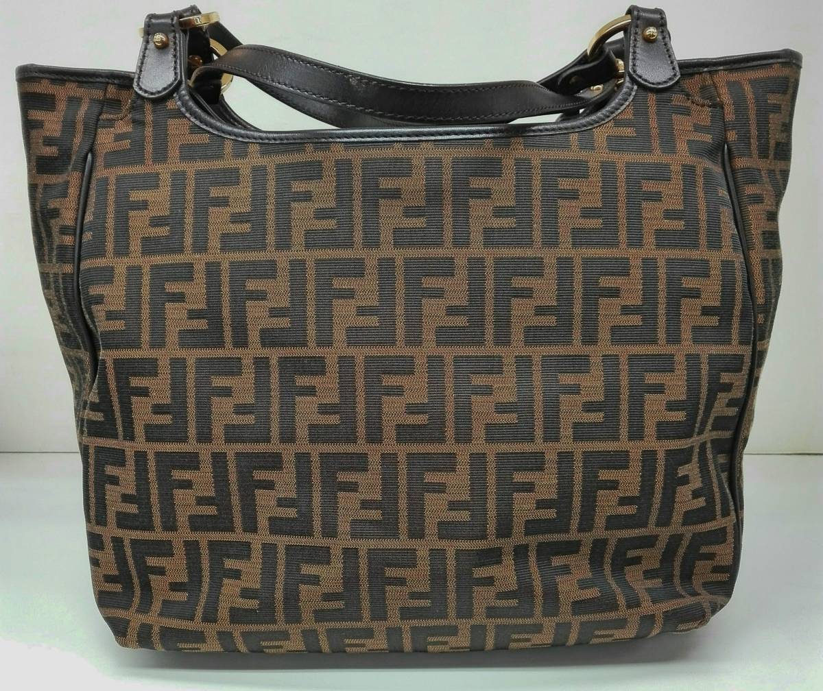 女性が喜ぶ バッグ フェンディ レディース ズッカ トートバッグ 8bh187 Sokujitsu Hassou