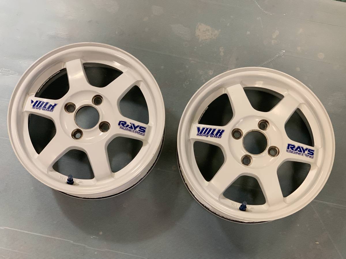 RAYS TE37 5J14 +45 PCD100ブロンズアルマイト 4本送料込