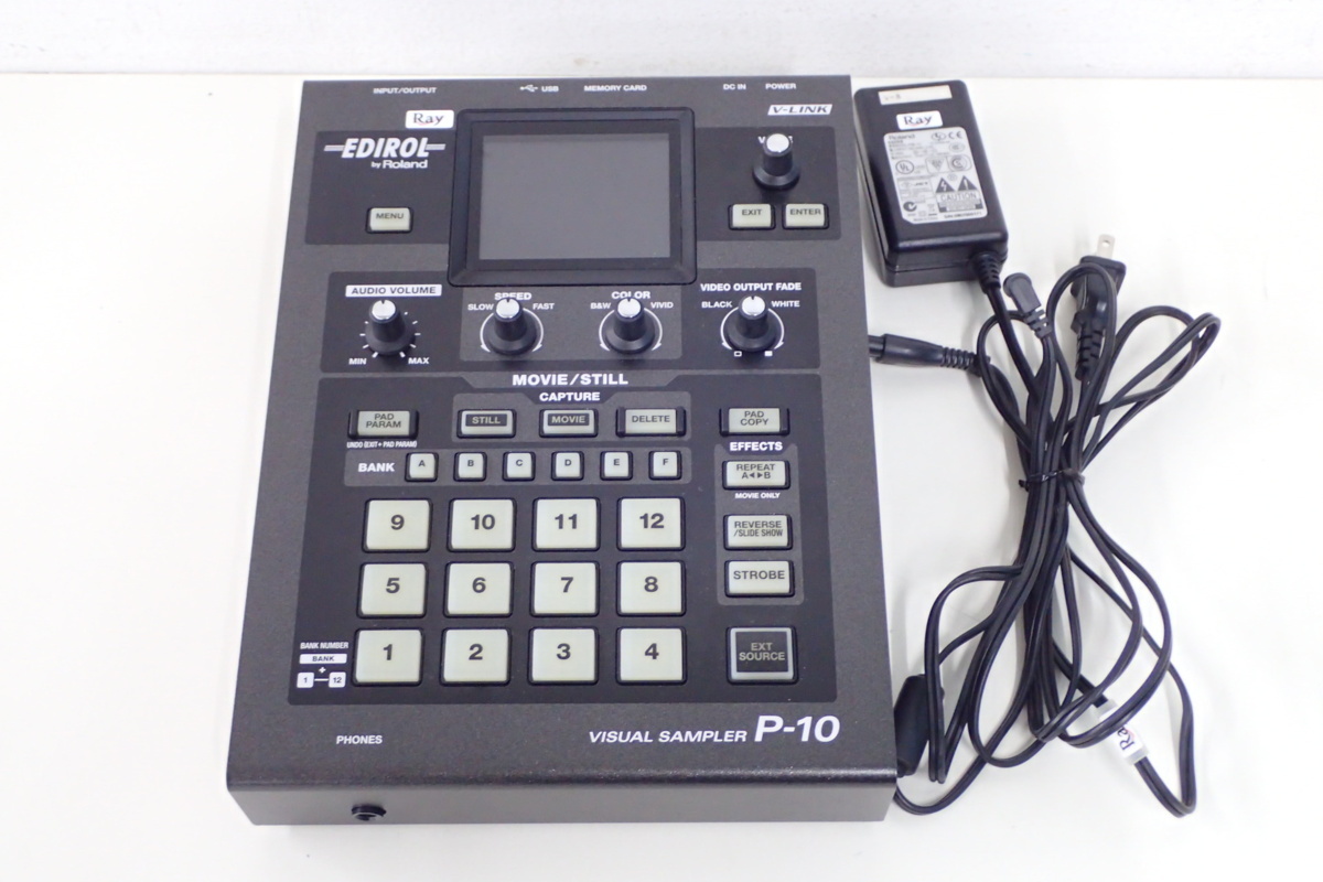Rolandローランド サンプラー P10 Visual Sampler（EDIROL