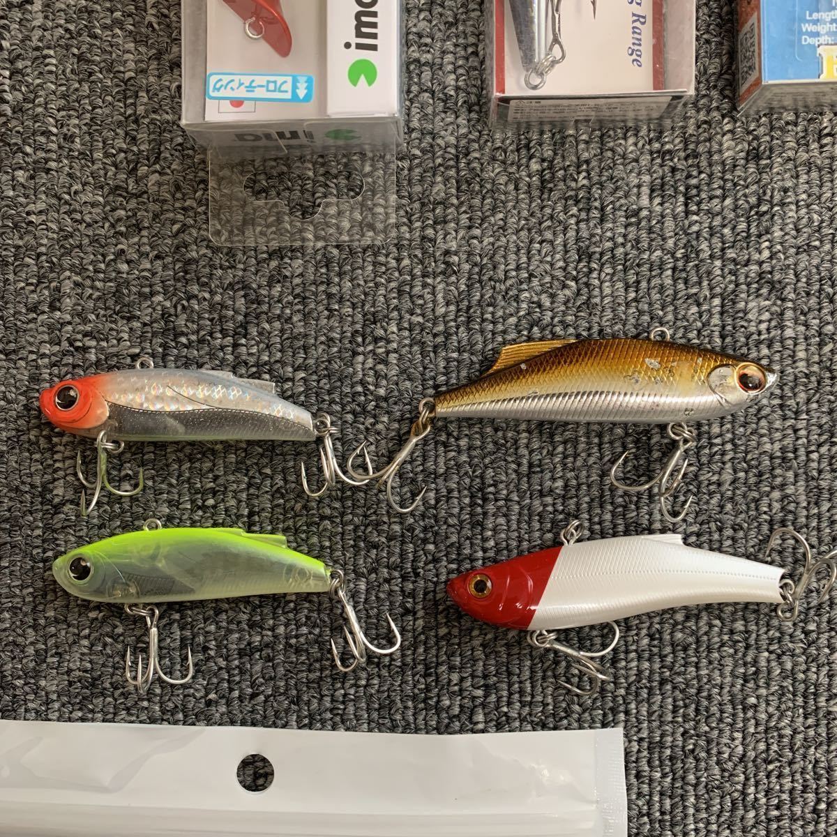 シーバス ルアーセット ワーム ジグヘッド ミノー バイブレーション の落札情報詳細 ヤフオク落札価格情報 オークフリー スマートフォン版