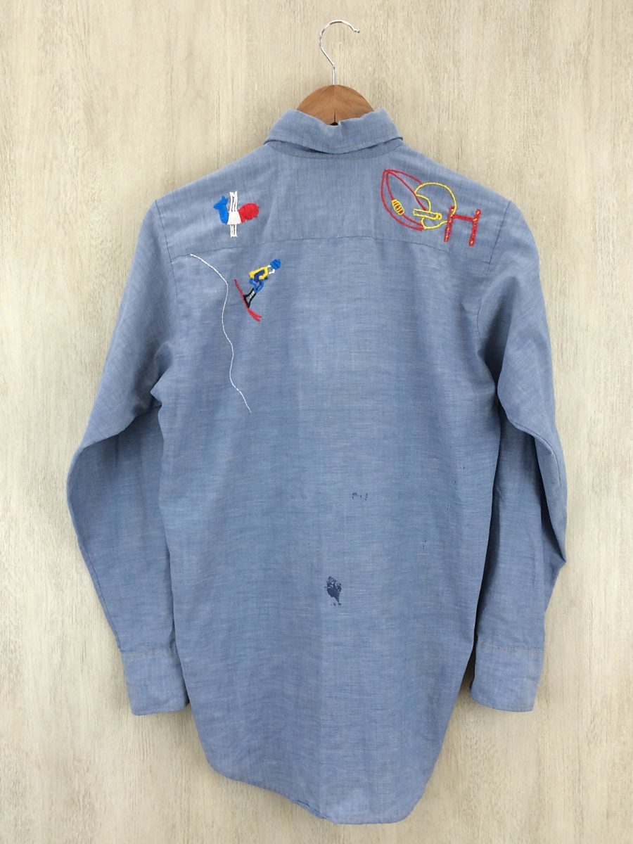 Levi's◇リーバイス/70～80s/オレンジタブ/シャンブレーシャツ