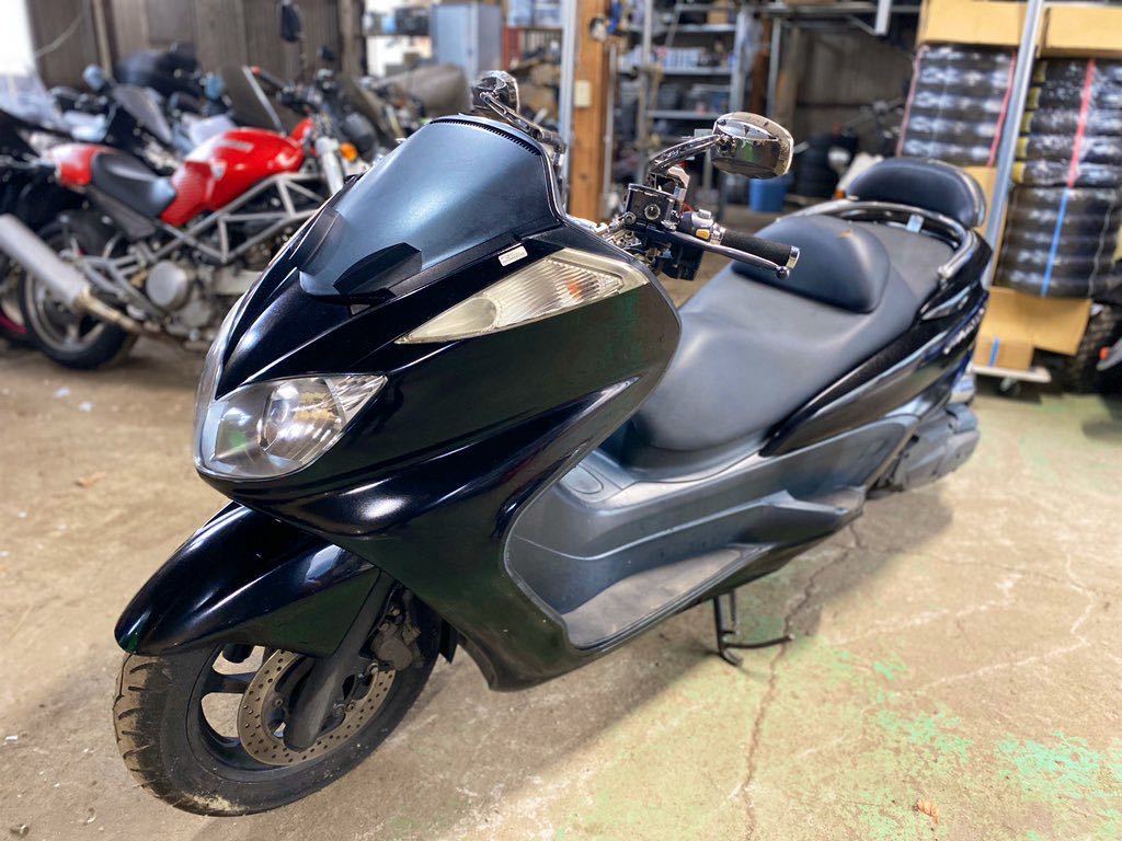 10/4 まで実働 低走行‼️ YAMAHA sg15j グランドマジェスティ250（長野 