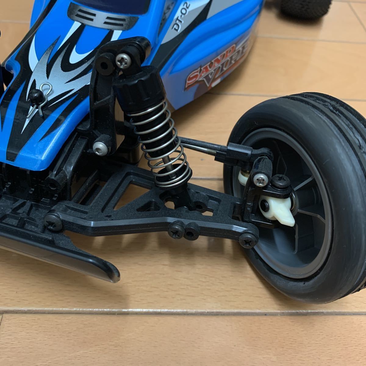 タミヤ 1/10オフロードレーシングバギー DT-02 サンドバイパー 組立済