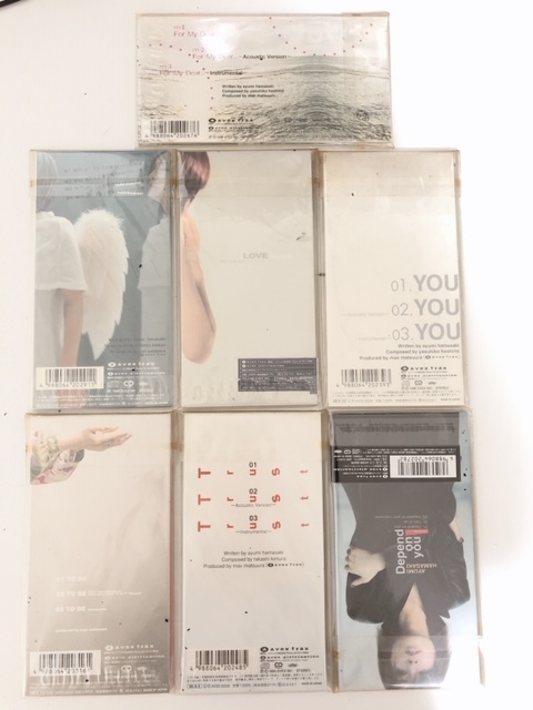 新品】□UZ15☆ 未開封CD / 浜崎あゆみ シングル7枚セット / LOVE